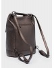 Nolah Γυναικεία Backpack & ώμου Teo Metallic Gun Γυναικείες Τσάντες