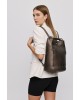 Nolah Γυναικεία Backpack & ώμου Teo Metallic Gun Γυναικείες Τσάντες