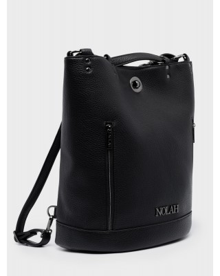 Nolah Γυναικεία Backpack & ώμου Teo Black Gun