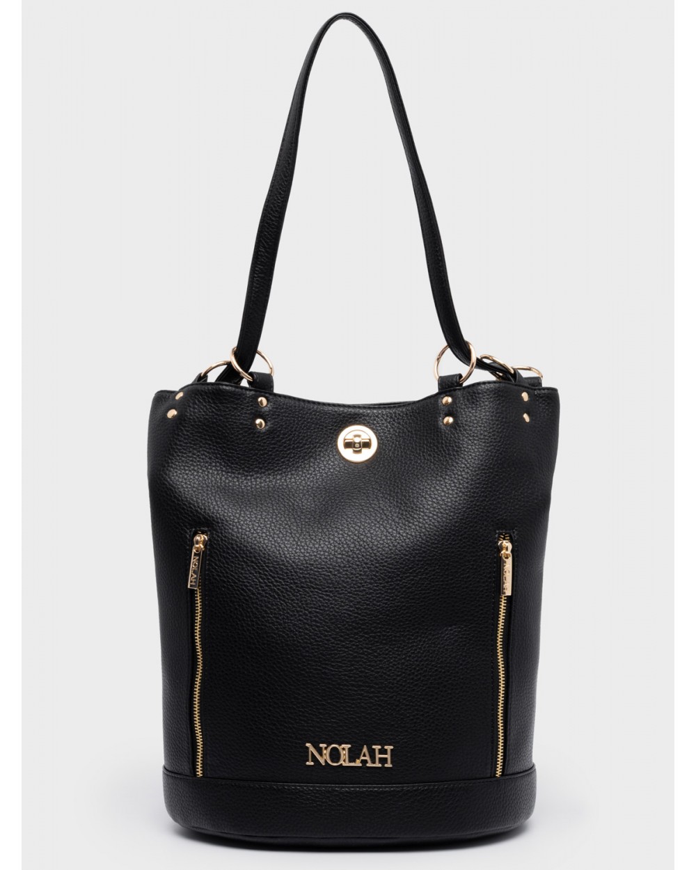 Nolah Γυναικεία Backpack & ώμου Teo Black Light Gold Γυναικείες Τσάντες Nolah Γυναικεία Backpack & ώμου Teo Black Light Gold Γυναικείες Τσάντες