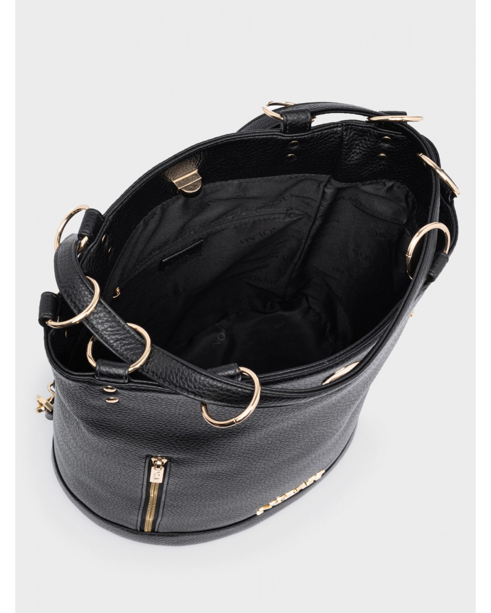 Nolah Γυναικεία Backpack & ώμου Teo Black Light Gold Γυναικείες Τσάντες Nolah Γυναικεία Backpack & ώμου Teo Black Light Gold Γυναικείες Τσάντες