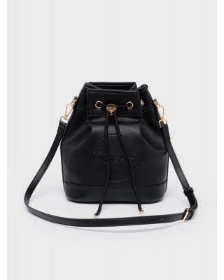 Nolah Γυναικεία Τσάντα ώμου & χιαστί  Ryan Black Light Gold