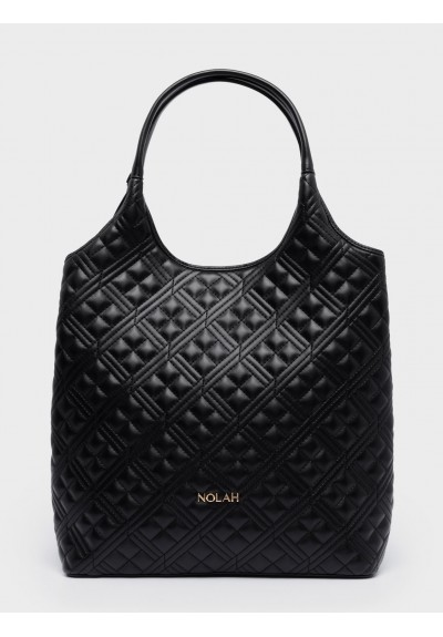 Nolah Γυναικεία Τσάντα ώμου & χιαστί Susan Black Light Gold