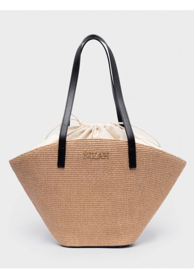 Nolah Γυναικεία Τσάντα ώμου Camelia Beige Black