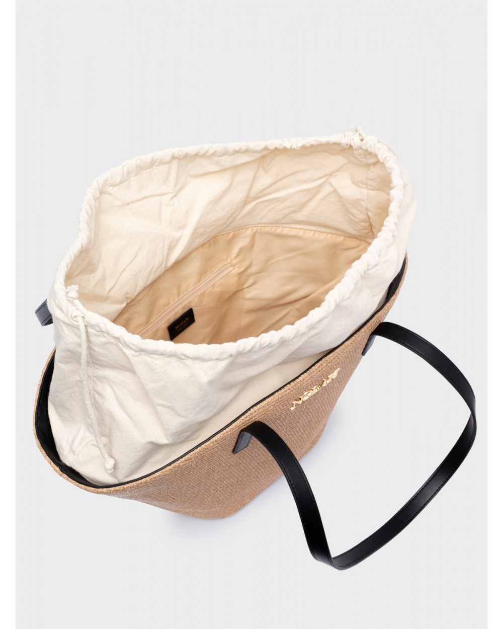 Nolah Γυναικεία Τσάντα ώμου Camelia Beige Black Γυναικείες Τσάντες Nolah Γυναικεία Τσάντα ώμου Camelia Beige Black Γυναικείες Τσάντες