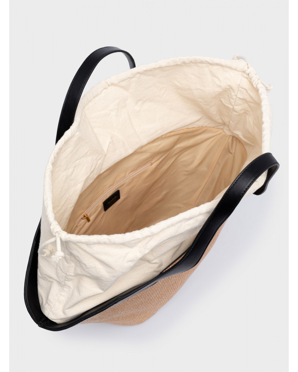 Nolah Γυναικεία Τσάντα ώμου Alessa Beige Black Γυναικείες Τσάντες Nolah Γυναικεία Τσάντα ώμου Alessa Beige Black Γυναικείες Τσάντες