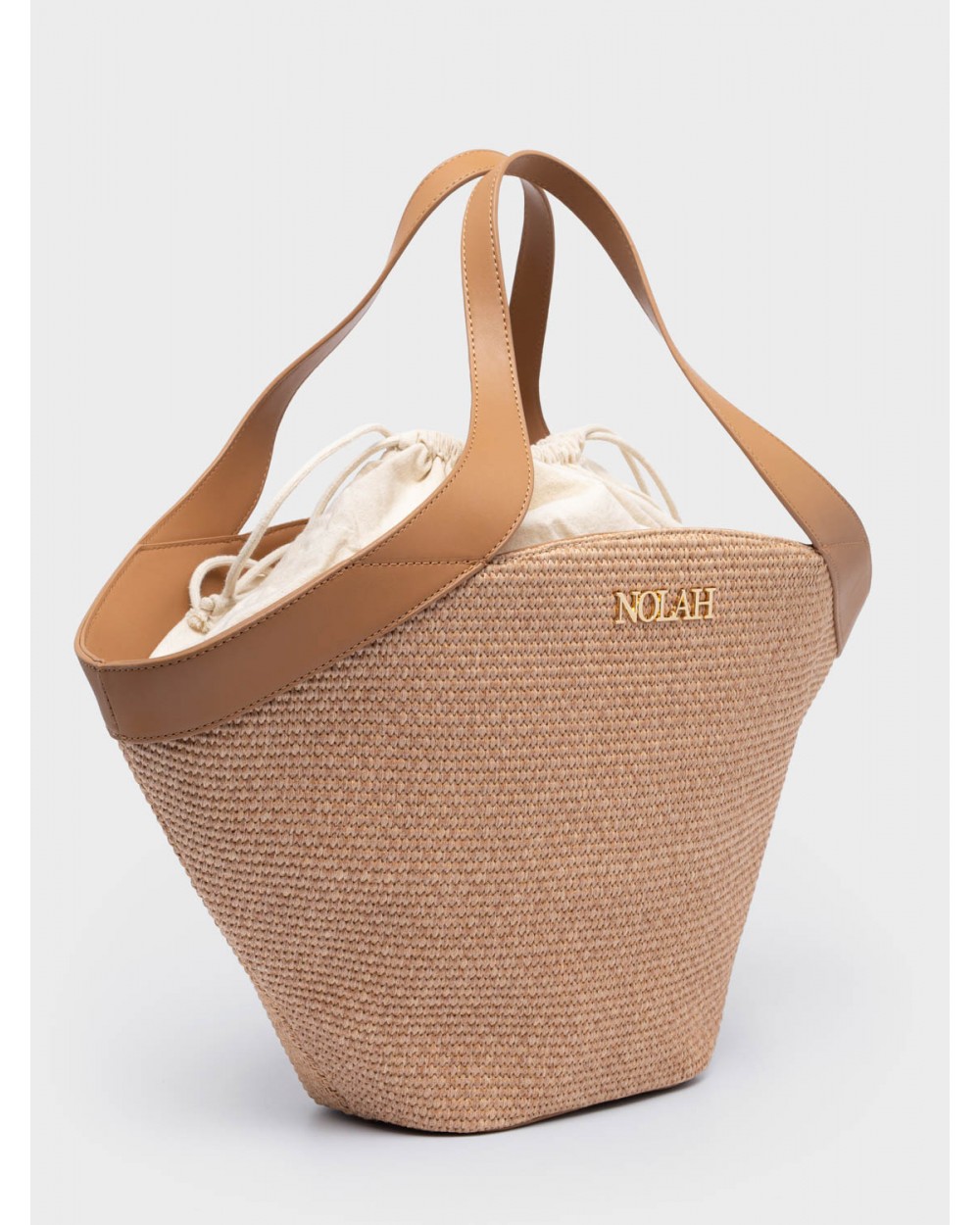 Nolah Γυναικεία Τσάντα ώμου Alessa Beige Brown Γυναικείες Τσάντες Nolah Γυναικεία Τσάντα ώμου Alessa Beige Brown Γυναικείες Τσάντες