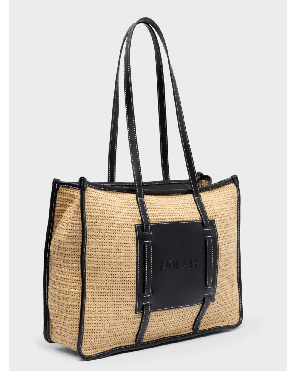 Nolah Γυναικεία Τσάντα ώμου Layla Beige Black Γυναικείες Τσάντες Nolah Γυναικεία Τσάντα ώμου Layla Beige Black Γυναικείες Τσάντες