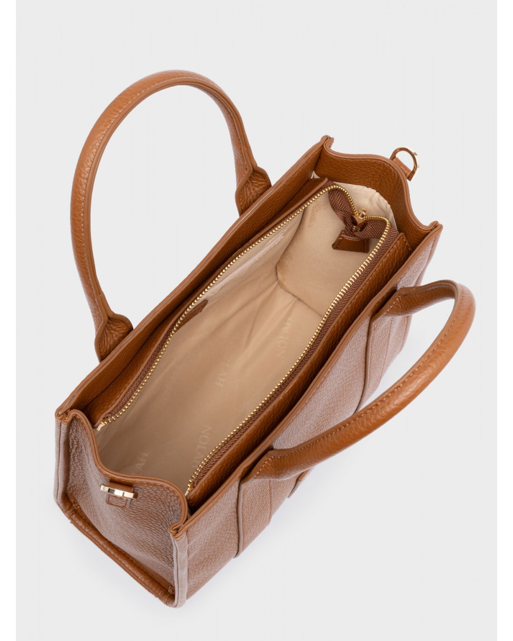 Nolah Γυναικεία Τσάντα ώμου & χιαστί Korina Medium Brown Γυναικείες Τσάντες