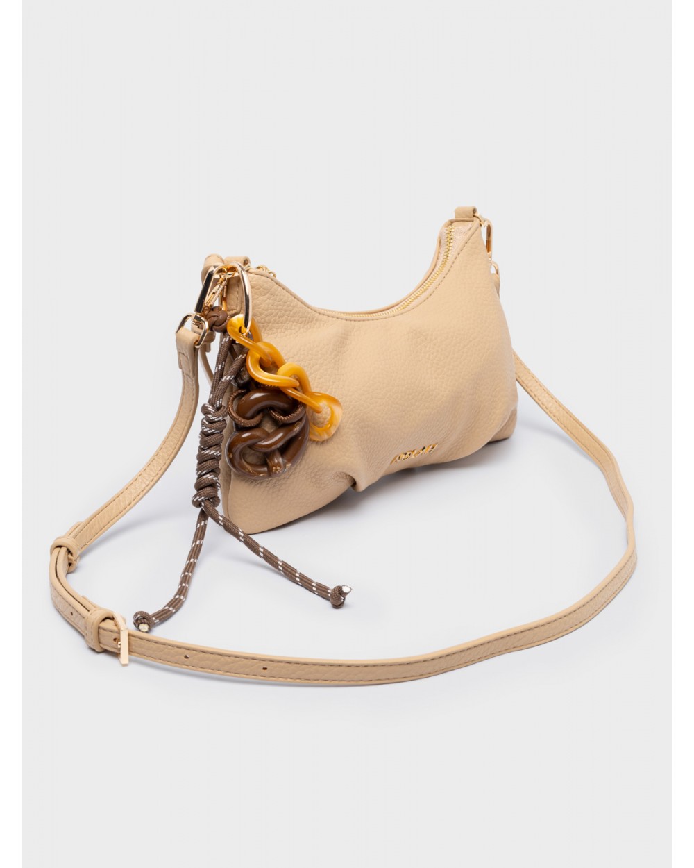 Nolah Γυναικεία Τσάντα ώμου & χιαστί Lina Beige Light Gold Γυναικείες Τσάντες Nolah Γυναικεία Τσάντα ώμου & χιαστί Lina Beige Light Gold Γυναικείες Τσάντες