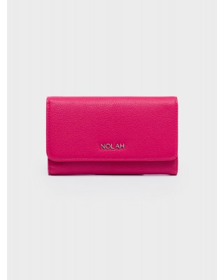 Nolah Γυναικείο Πορτοφόλι Kamala Hot Pink Silver