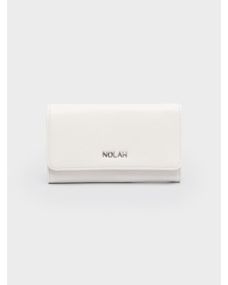 Nolah Γυναικείο Πορτοφόλι Kamala White Silver