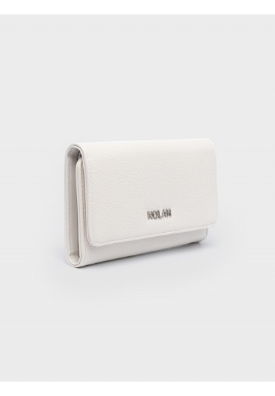 Nolah Γυναικείο Πορτοφόλι Kamala White Silver