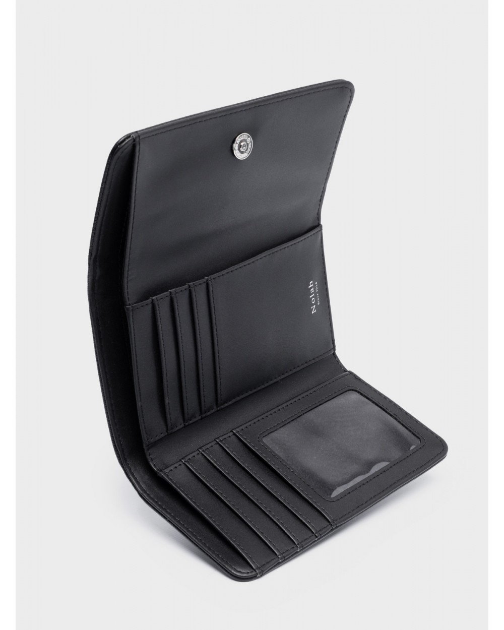 Nolah Γυναικείο Πορτοφόλι Kamala Black Silver Γυναικεία Πορτοφόλια Nolah Γυναικείο Πορτοφόλι Kamala Black Silver Γυναικεία Πορτοφόλια