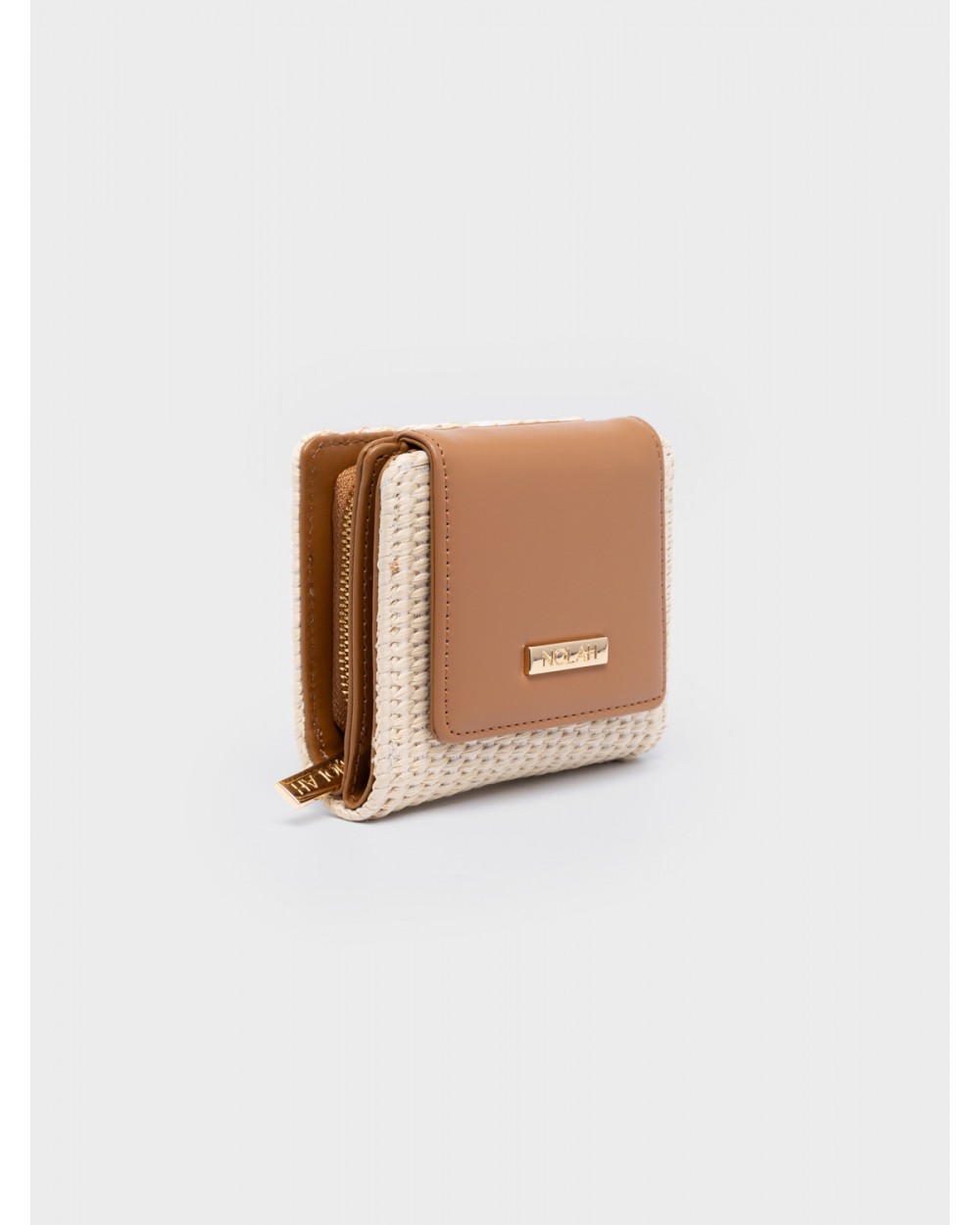 Nolah Γυναικείο Πορτοφόλι Toulouse Cream Brown Γυναικεία Πορτοφόλια