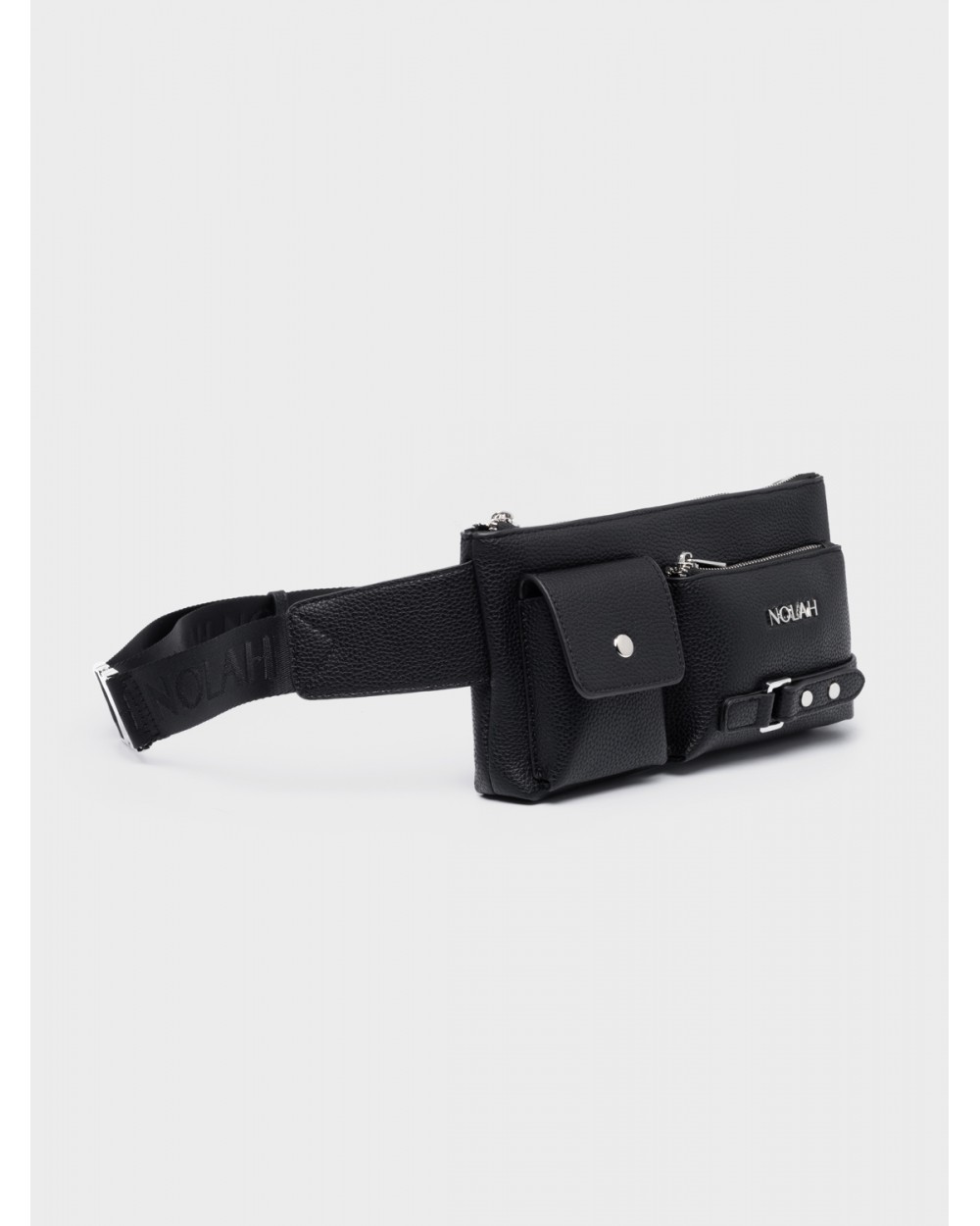 Nolah Γυναικεία Beltbag Kensighton Black Silver Γυναικείες Τσάντες Nolah Γυναικεία Beltbag Kensighton Black Silver Γυναικείες Τσάντες