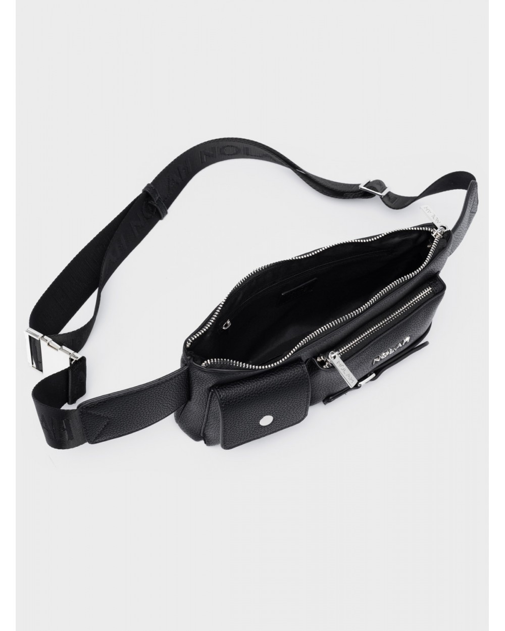 Nolah Γυναικεία Beltbag Kensighton Black Silver Γυναικείες Τσάντες Nolah Γυναικεία Beltbag Kensighton Black Silver Γυναικείες Τσάντες