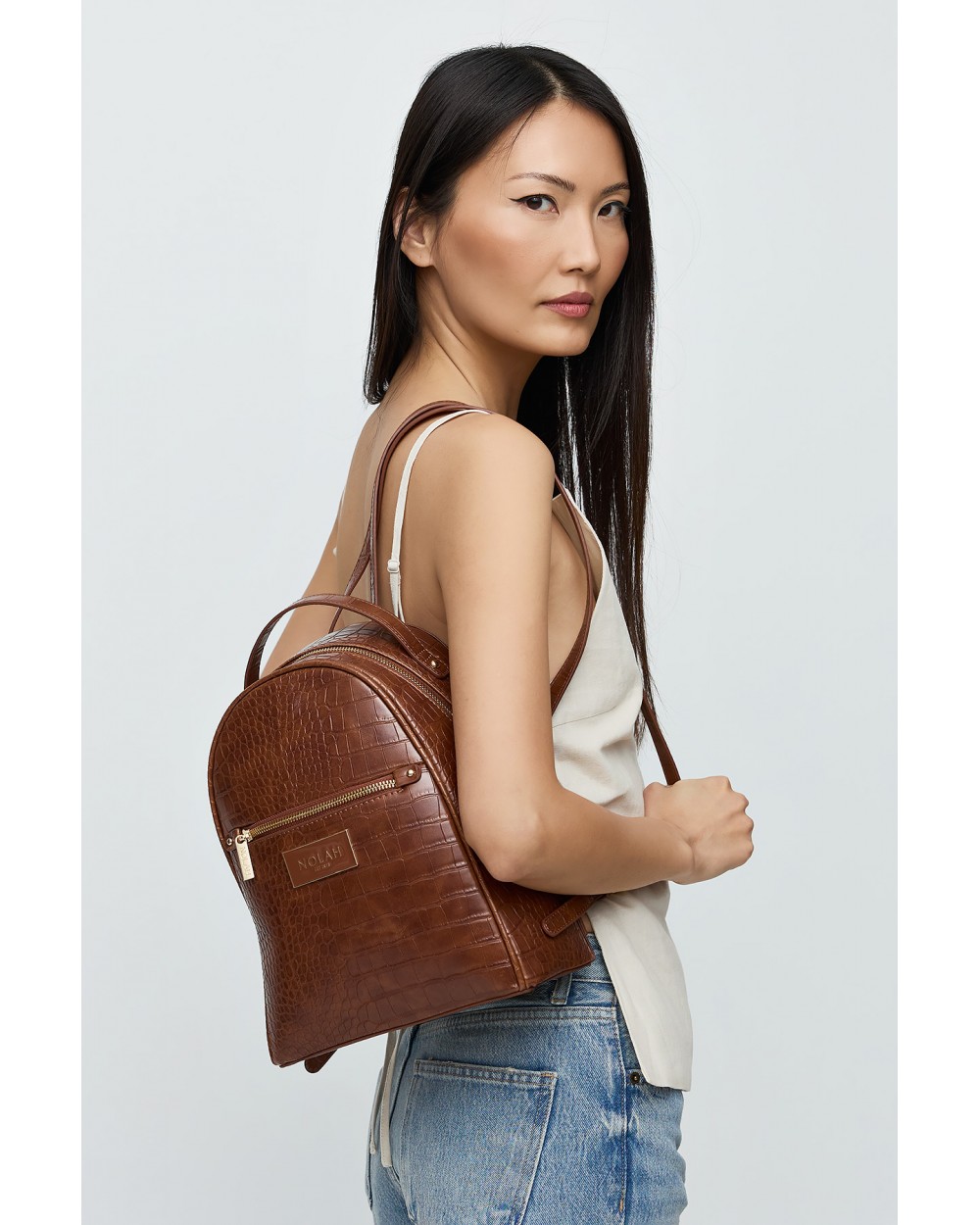 Nolah Γυναικεία Back bag Benji Brown Γυναικείες Τσάντες Nolah Γυναικεία Back bag Benji Brown Γυναικείες Τσάντες