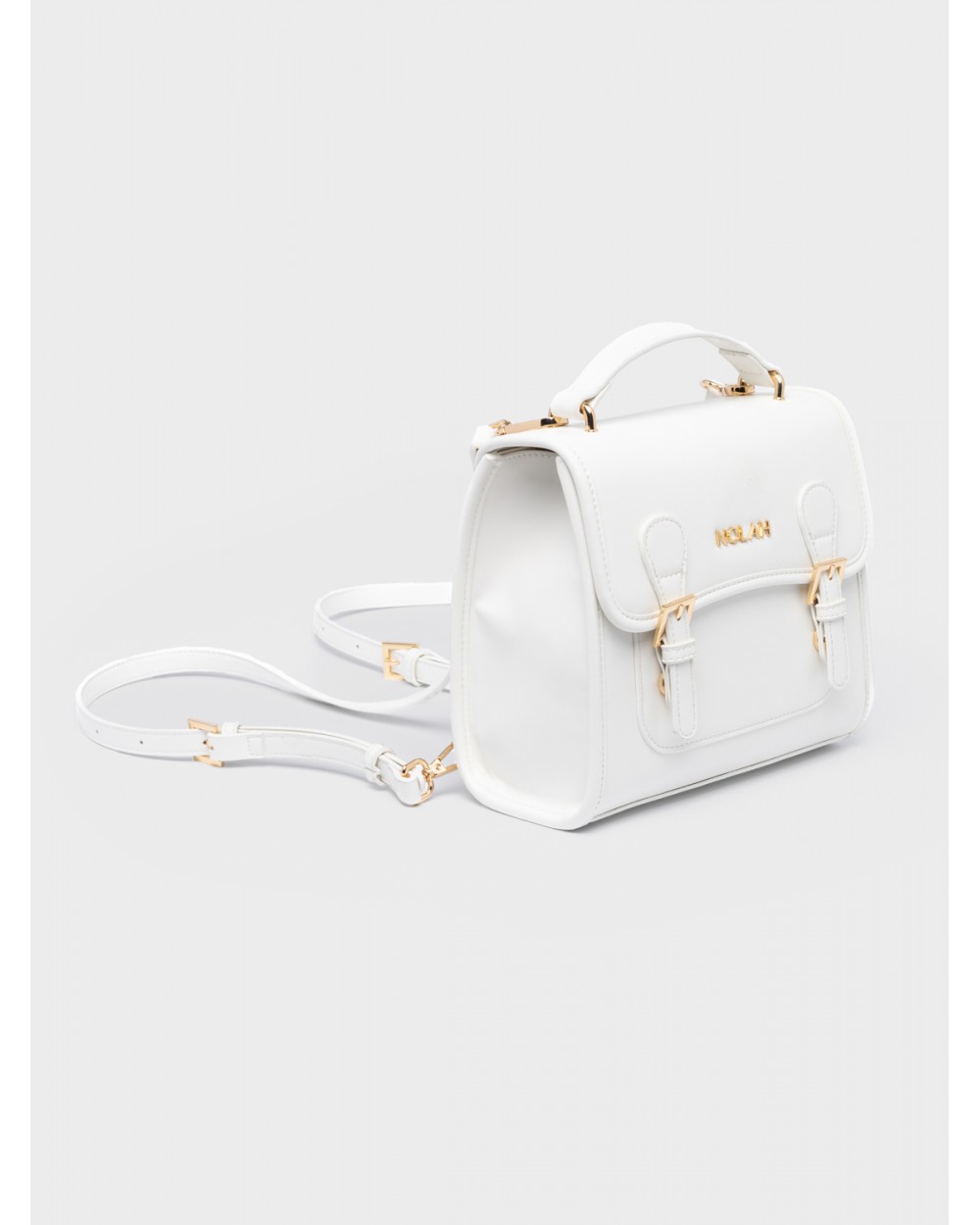 Nolah Γυναικεία Back bag Matilda White Γυναικείες Τσάντες