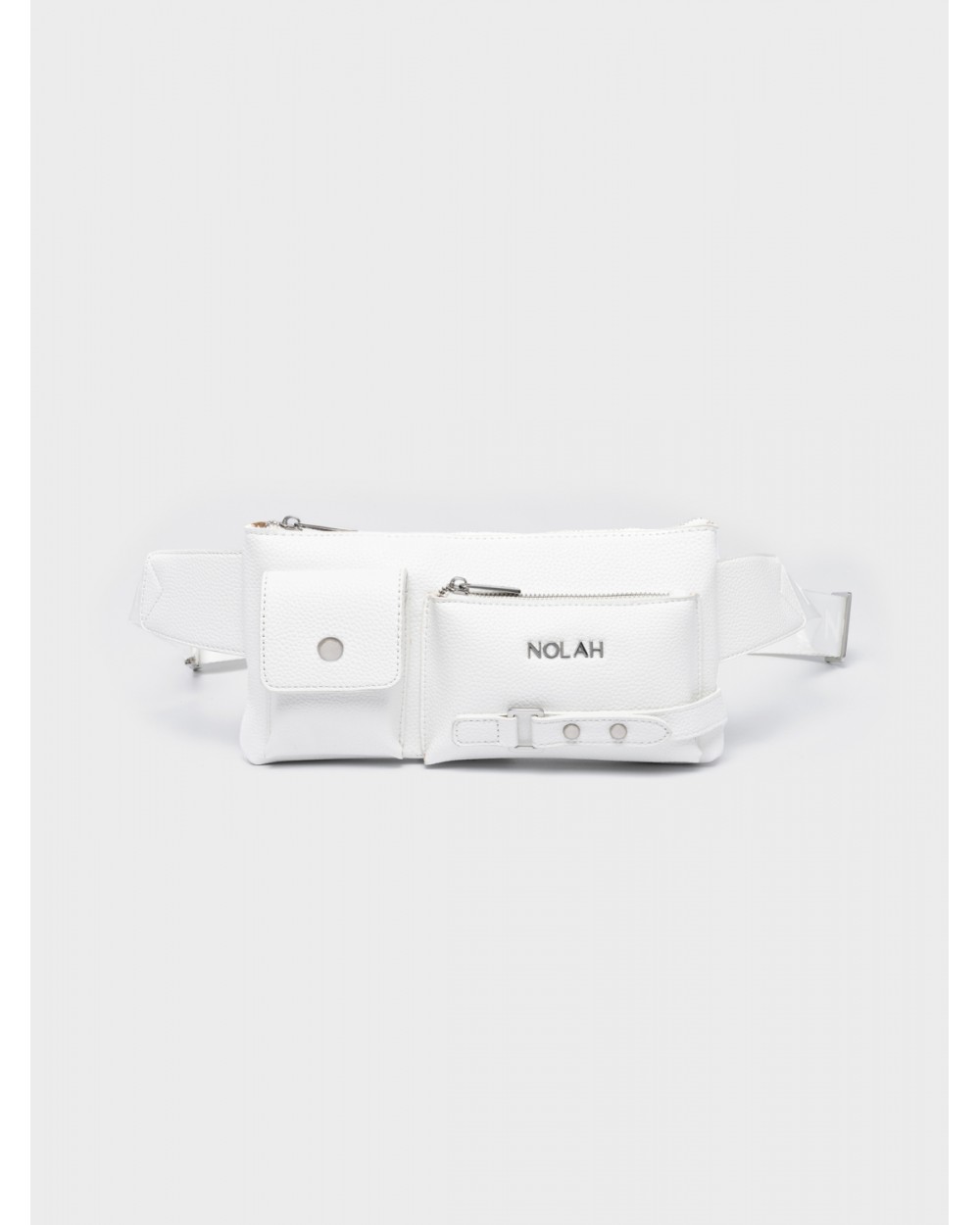Nolah Γυναικεία Beltbag Kensighton White Silver Γυναικείες Τσάντες Nolah Γυναικεία Beltbag Kensighton White Silver Γυναικείες Τσάντες
