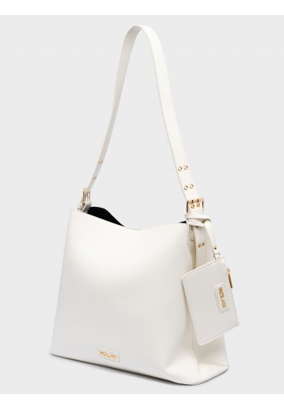 Nolah Γυναικεία Τσάντα ώμου Ivana Cream