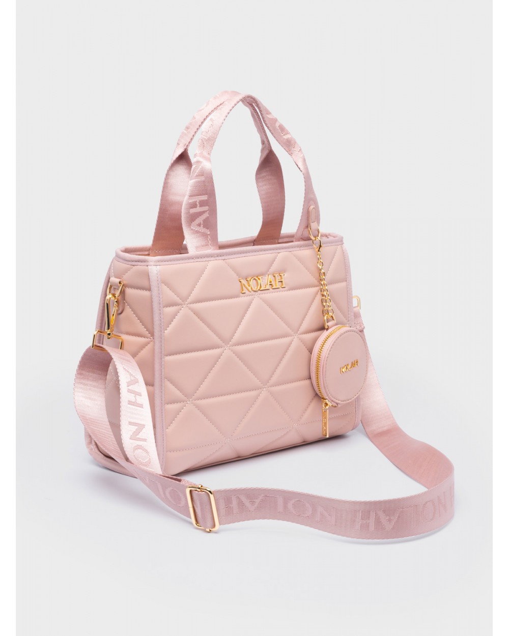 Nolah Γυναικεία Τσάντα ώμου & χιαστί Ryder Medium Pink Γυναικείες Τσάντες