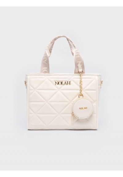 Nolah Γυναικεία Τσάντα ώμου & χιαστί Ryder Medium Ivory