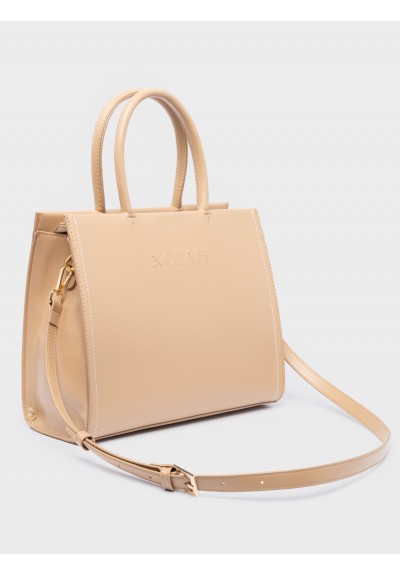 Nolah Γυναικεία Τσάντα ώμου & χιαστί Kenya Beige