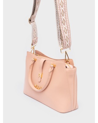 Nolah Γυναικεία Τσάντα ώμου & χιαστί Celine Pink