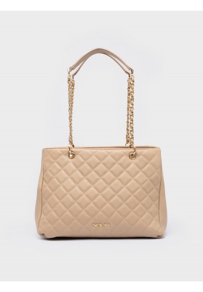 Nolah Γυναικεία Τσάντα ώμου & χιαστί Lilian Beige