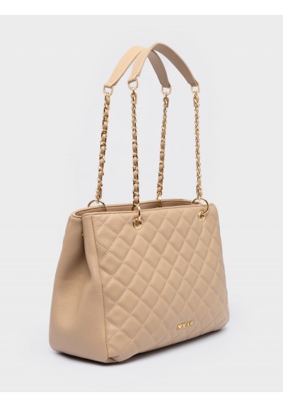 Nolah Γυναικεία Τσάντα ώμου & χιαστί Lilian Beige