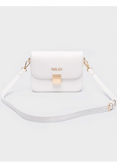 Nolah Γυναικεία Τσάντα ώμου & χιαστί Melon White