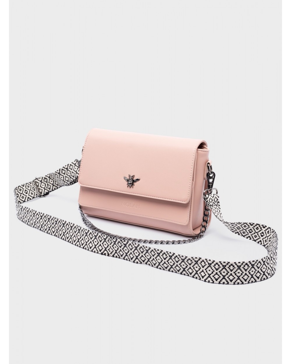 Nolah Γυναικεία Τσάντα ώμου & χιαστί Eva Light Pink Γυναικείες Τσάντες