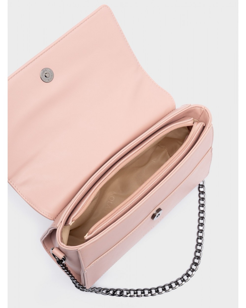 Nolah Γυναικεία Τσάντα ώμου & χιαστί Eva Light Pink Γυναικείες Τσάντες