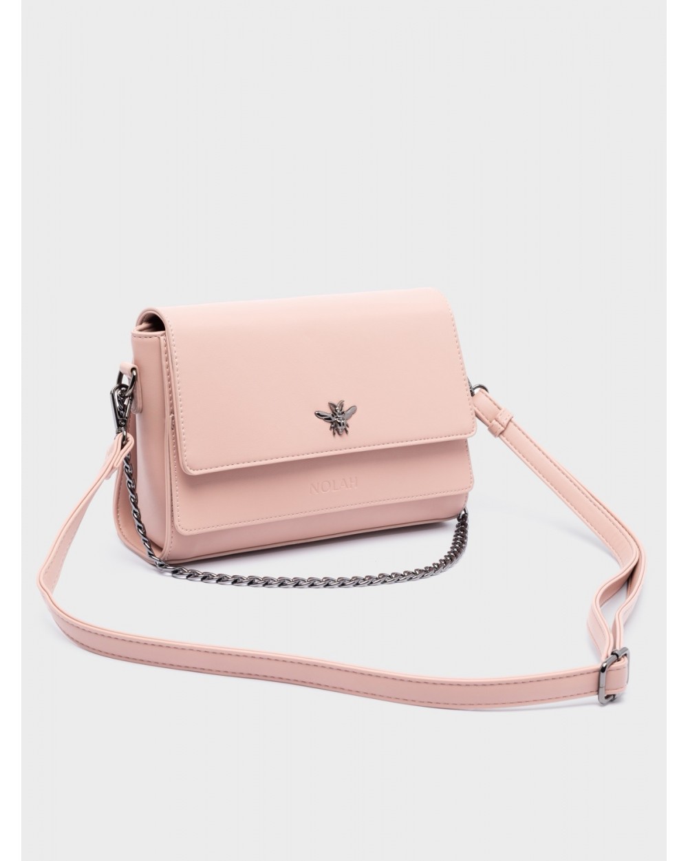 Nolah Γυναικεία Τσάντα ώμου & χιαστί Eva Light Pink Γυναικείες Τσάντες