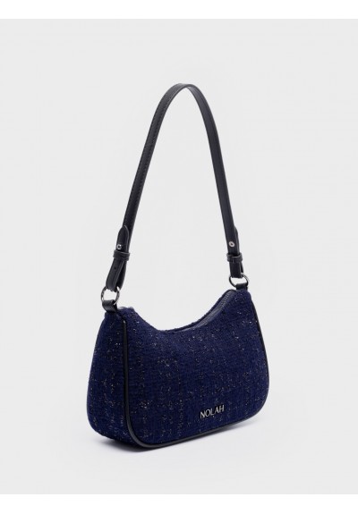 Nolah Γυναικεία Τσάντα ώμου & χιαστί Yeliz Blue-Black Gun