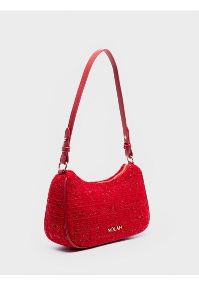Nolah Γυναικεία Τσάντα ώμου & χιαστί Yeliz Red