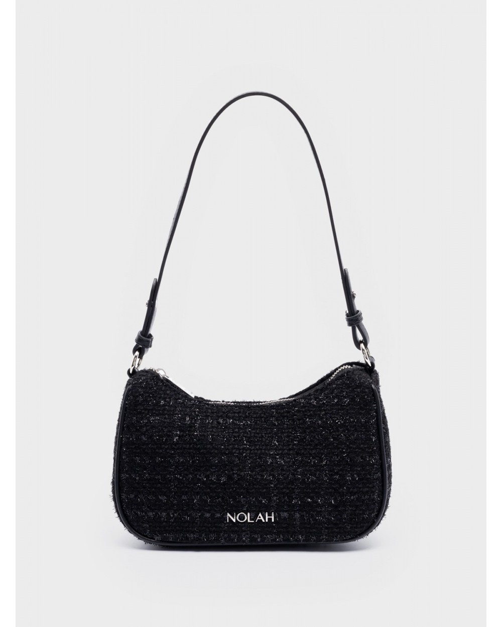 Nolah Γυναικεία Τσάντα ώμου & χιαστί Yeliz Black Silver Γυναικείες Τσάντες Nolah Γυναικεία Τσάντα ώμου & χιαστί Yeliz Black Silver Γυναικείες Τσάντες