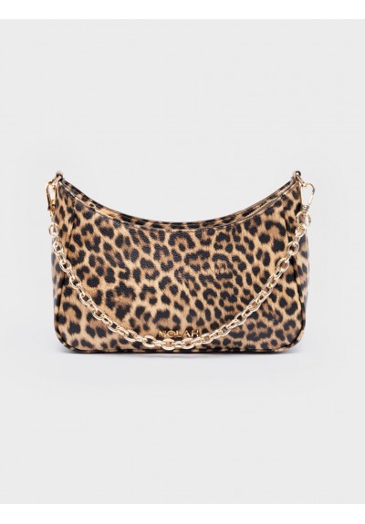 Nolah Γυναικεία Τσάντα ώμου & χιαστί Wild Light Brown