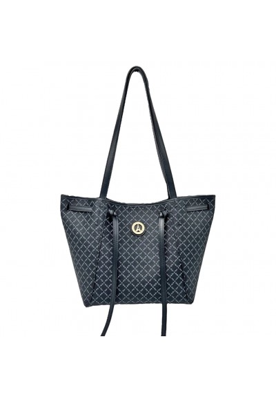 La tour Eiffel Γυναικεία Τσάντα Ώμου Μαύρη 171-191013-1A