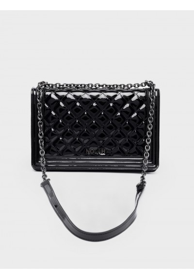 Nolah Γυναικεία τσάντα ώμου & χιαστί Perpetua Black Gun