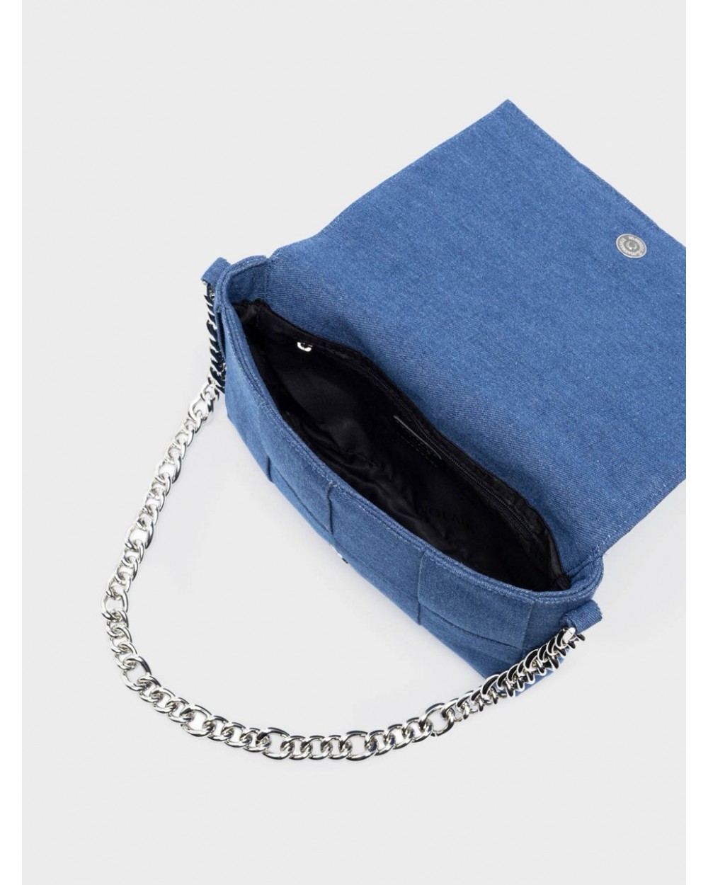 Nolah Γυναικεία τσάντα ώμου & χιαστί BillyJean Navy Silver Γυναικείες Τσάντες Nolah Γυναικεία τσάντα ώμου & χιαστί BillyJean Navy Silver Γυναικείες Τσάντες