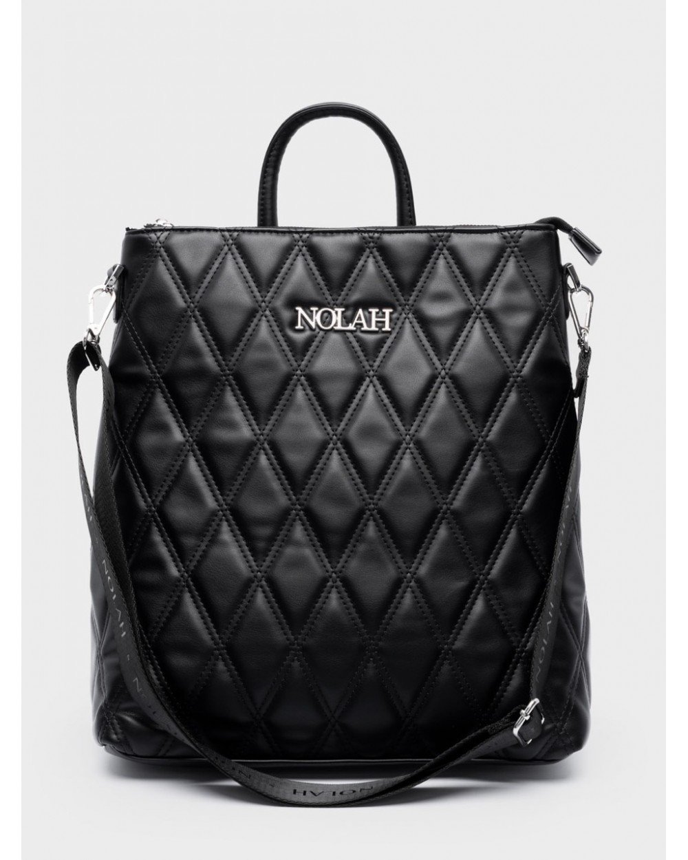 Nolah Γυναικεία Βackpack & χιαστί Rhode Black Silver Γυναικείες Τσάντες Nolah Γυναικεία Βackpack & χιαστί Rhode Black Silver Γυναικείες Τσάντες