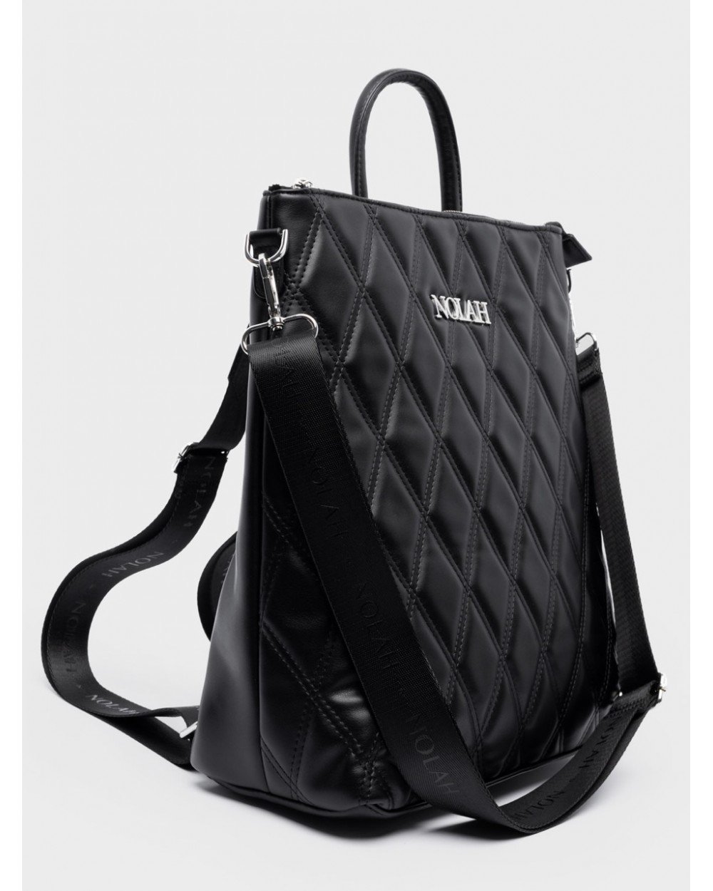 Nolah Γυναικεία Βackpack & χιαστί Rhode Black Silver Γυναικείες Τσάντες Nolah Γυναικεία Βackpack & χιαστί Rhode Black Silver Γυναικείες Τσάντες