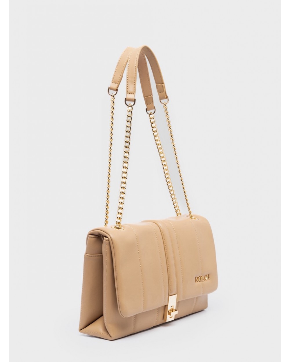 Nolah Γυναικεία τσάντα ώμου & χιαστί Thomai Beige Γυναικείες Τσάντες Nolah Γυναικεία τσάντα ώμου & χιαστί Thomai Beige Γυναικείες Τσάντες
