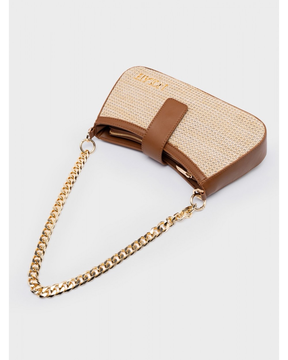 Nolah Γυναικεία Tσάντα ώμου & χιαστί Riviera Beige-Brown Γυναικείες Τσάντες