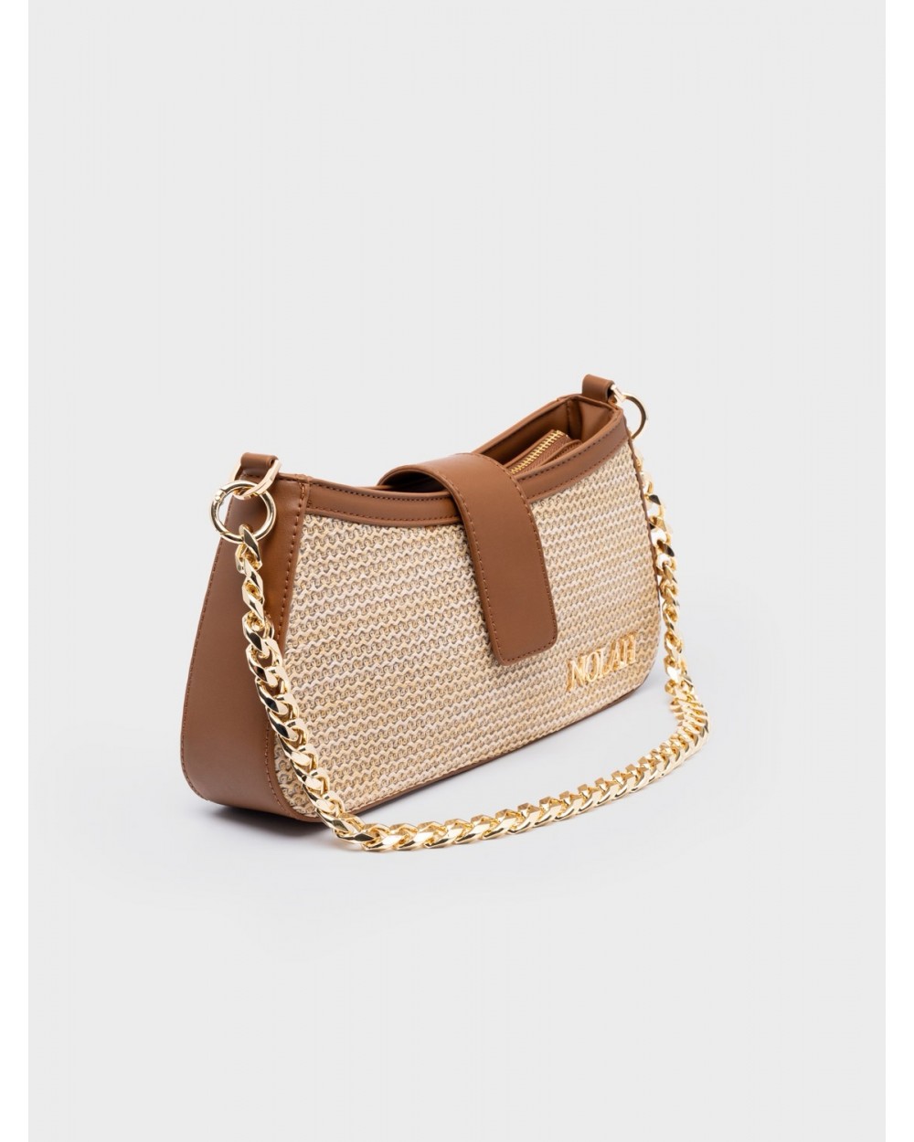 Nolah Γυναικεία Tσάντα ώμου & χιαστί Riviera Beige-Brown Γυναικείες Τσάντες
