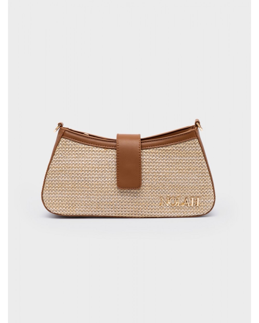 Nolah Γυναικεία Tσάντα ώμου & χιαστί Riviera Beige-Brown Γυναικείες Τσάντες