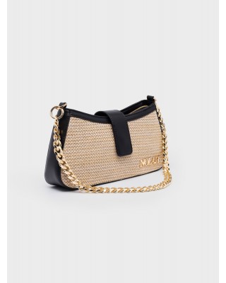 Nolah Γυναικεία Tσάντα ώμου & χιαστί Riviera Beige-Black