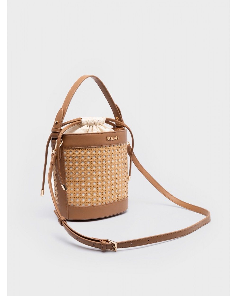 Nolah Γυναικεία Tσάντα ώμου & χιαστί Cannes Beige-Brown Γυναικείες Τσάντες Nolah Γυναικεία Tσάντα ώμου & χιαστί Cannes Beige-Brown Γυναικείες Τσάντες